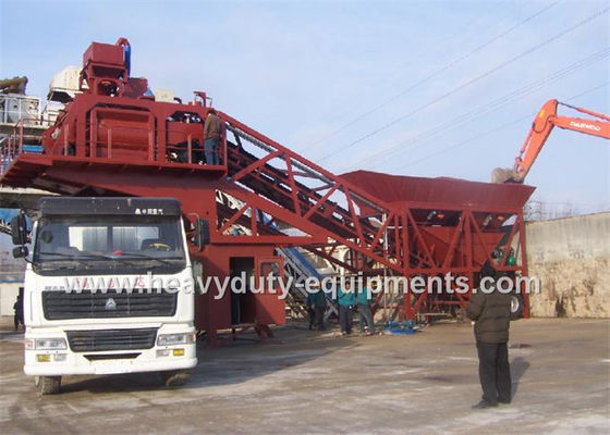 চীন Hongda HZS/HLS120 Concrete Construction Equipment 125kw Concrete Mixing Plants সরবরাহকারী
