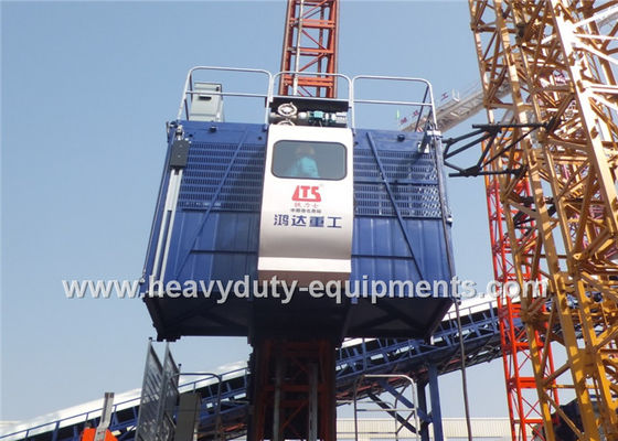 চীন 36M / Min Construction Hoist Elevator , Construction Site Elevator Safety Vertical Transporting Equipment সরবরাহকারী