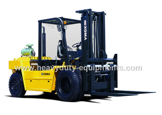 চীন Log Yard Heavy Duty 8 Tons Forklift Flexible Steering 10800Kg Deadweight সরবরাহকারী