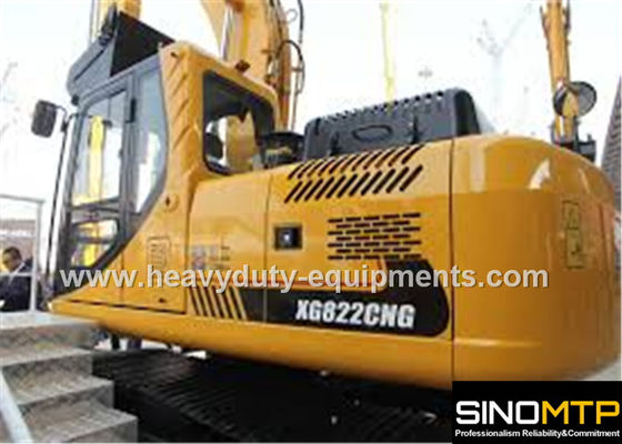 চীন 35° 1.6 cbm Hydraulic Crawler Excavator Heavy Equipment XGMA XG822CNG সরবরাহকারী