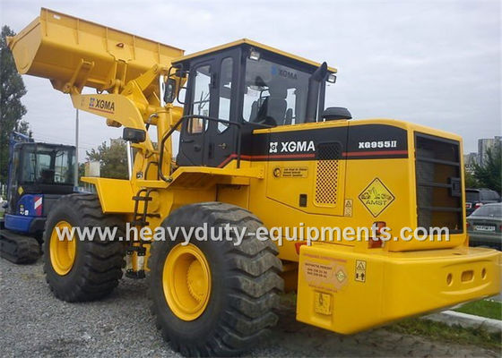 চীন XGMA XG955H wheel loader equipped with quick hitch bucket capacity 2.2 m3 সরবরাহকারী
