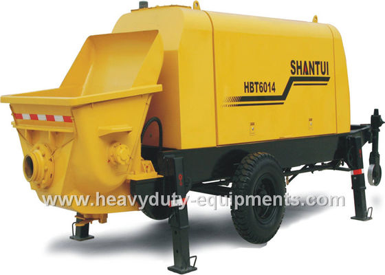 চীন SHANTUI HBT9018R concrete pump trailer adopts Weichai Deutz diesel engine সরবরাহকারী