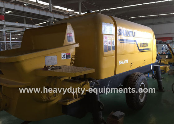 চীন SHANTUI HBT8016R concrete pump trailer adopts original VOLVO diesel engine সরবরাহকারী