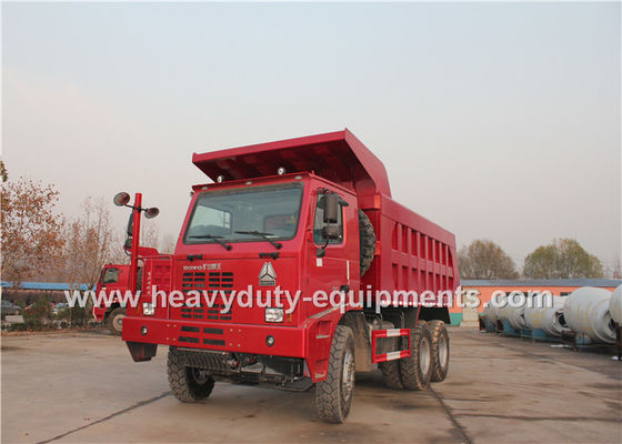 চীন 70 ton 6x4 mining dump truck with 10 wheels 6x4 driving model HOWO brand সরবরাহকারী