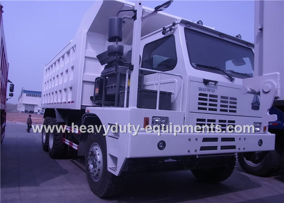 চীন Mining dump / tipper truck brand Howo 50 tons / 70tons driving model 6x4 সরবরাহকারী