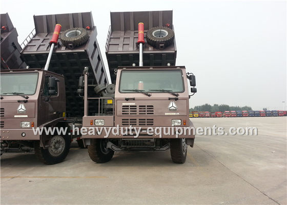 চীন 6x4 driving sinotruk howo 371hp 70 tons mining dump truck  for mining work সরবরাহকারী