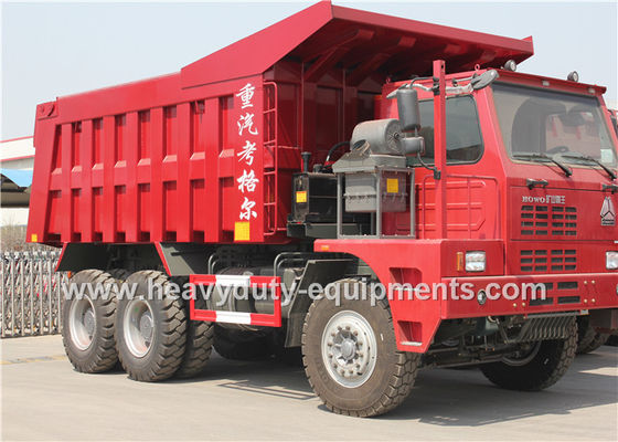 চীন 70 tons 6X4 Mine Dump Truck brand Sinotruk HOWO with HYVA Hdraulic lifting system সরবরাহকারী