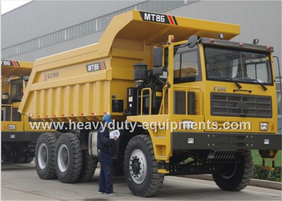 চীন Rated load 55 tons Off road Mining Dump Truck Tipper  309kW engine power with 30m3 body cargo Volume সরবরাহকারী