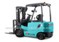 LCD Instrument Forklift Lift Truck Battery Powered Steering Axle 2500Kg Loading Capacity সরবরাহকারী