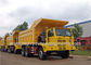 Mining tipper truck / dump truck bottom thickness 12mm and HYVA Hydraulic lifting system সরবরাহকারী