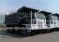 Mining tipper truck / dump truck bottom thickness 12mm and HYVA Hydraulic lifting system সরবরাহকারী