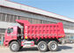 6x4 mining dump truck with HW7D cab and reinforce frame ISO / CCC Approved সরবরাহকারী