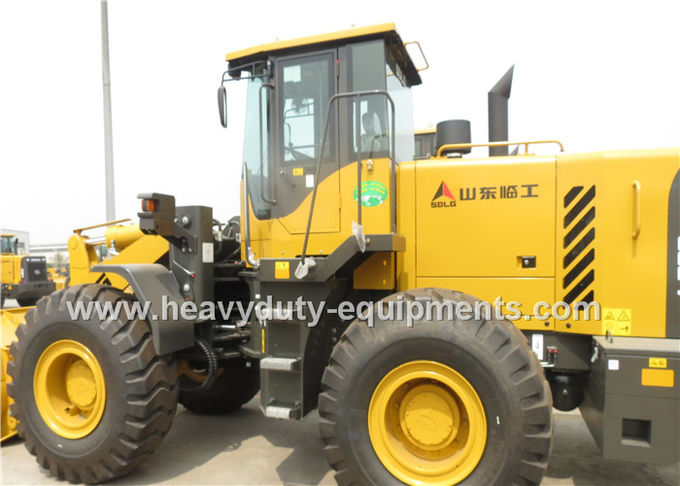 SDLG wheel loader LG953 five tons loading capacity with rock bucket 2.4m3