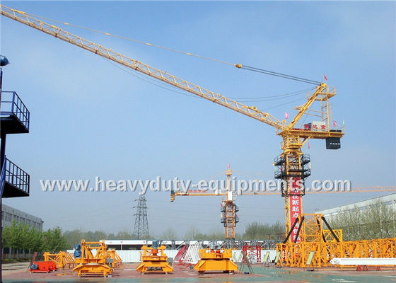 চীন Tower crane with free height 53m and max load of 16T equipped all necessary safety devices সরবরাহকারী