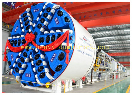 চীন Mix Type TBM deployed to bore tunnelin soft and hard strata characterized সরবরাহকারী