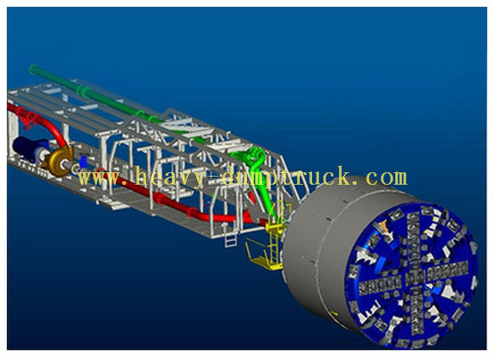 চীন Slurry TBM used to maintain earth and water pressure balance on the tunnel face সরবরাহকারী