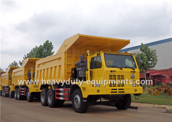 চীন Mining tipper truck / dump truck bottom thickness 12mm and HYVA Hydraulic lifting system সরবরাহকারী