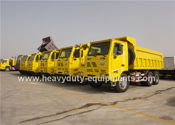 চীন 371HP SINOTRUCK HOWO 70 tons mining dump truck , parabolic leaf spring Tipper Dump Truck সরবরাহকারী